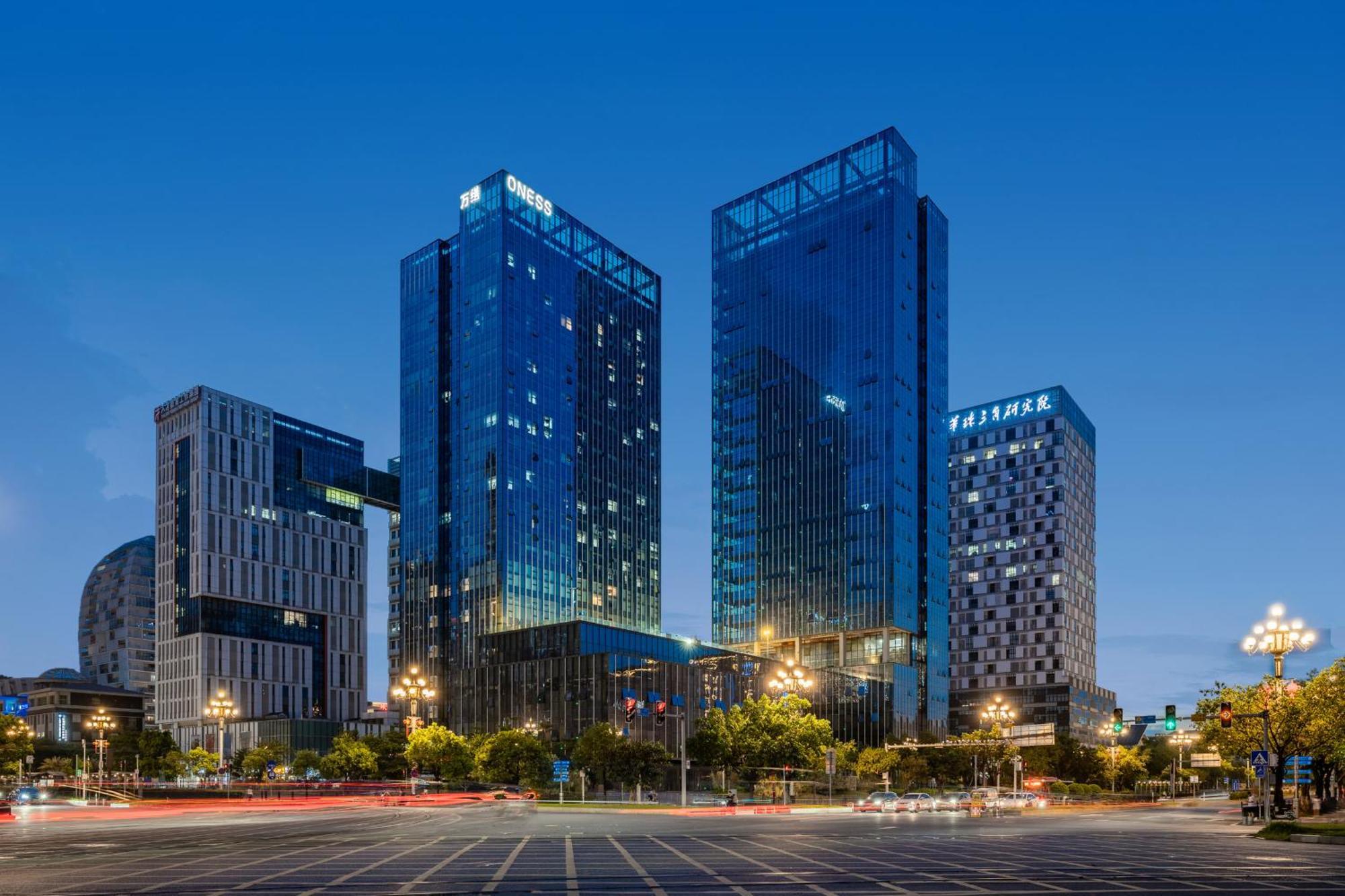 Oness Executive Hotel Guangzhou Huangpu Luogang - Free Shuttle Bus For Canton Fair Eksteriør billede