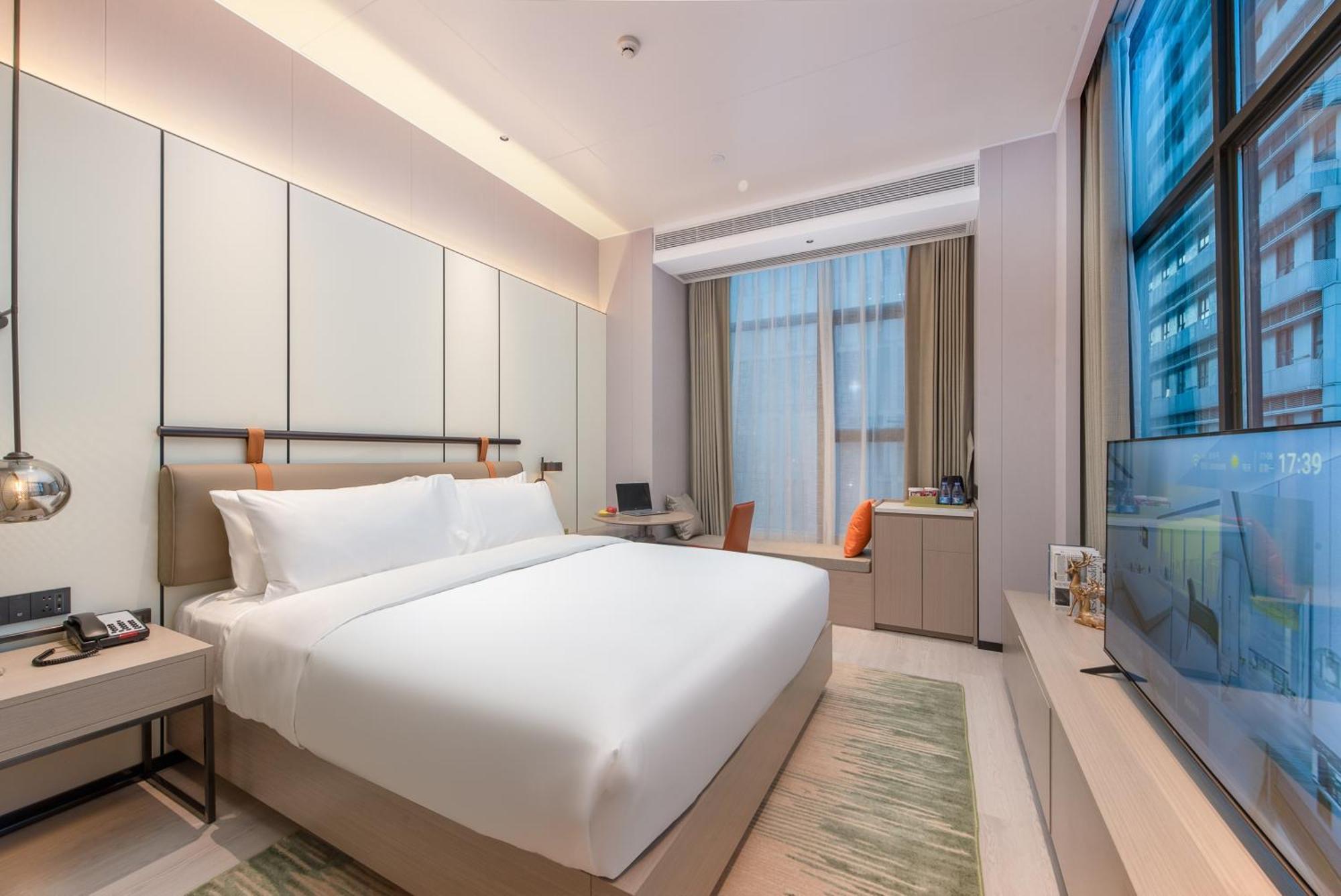 Oness Executive Hotel Guangzhou Huangpu Luogang - Free Shuttle Bus For Canton Fair Eksteriør billede