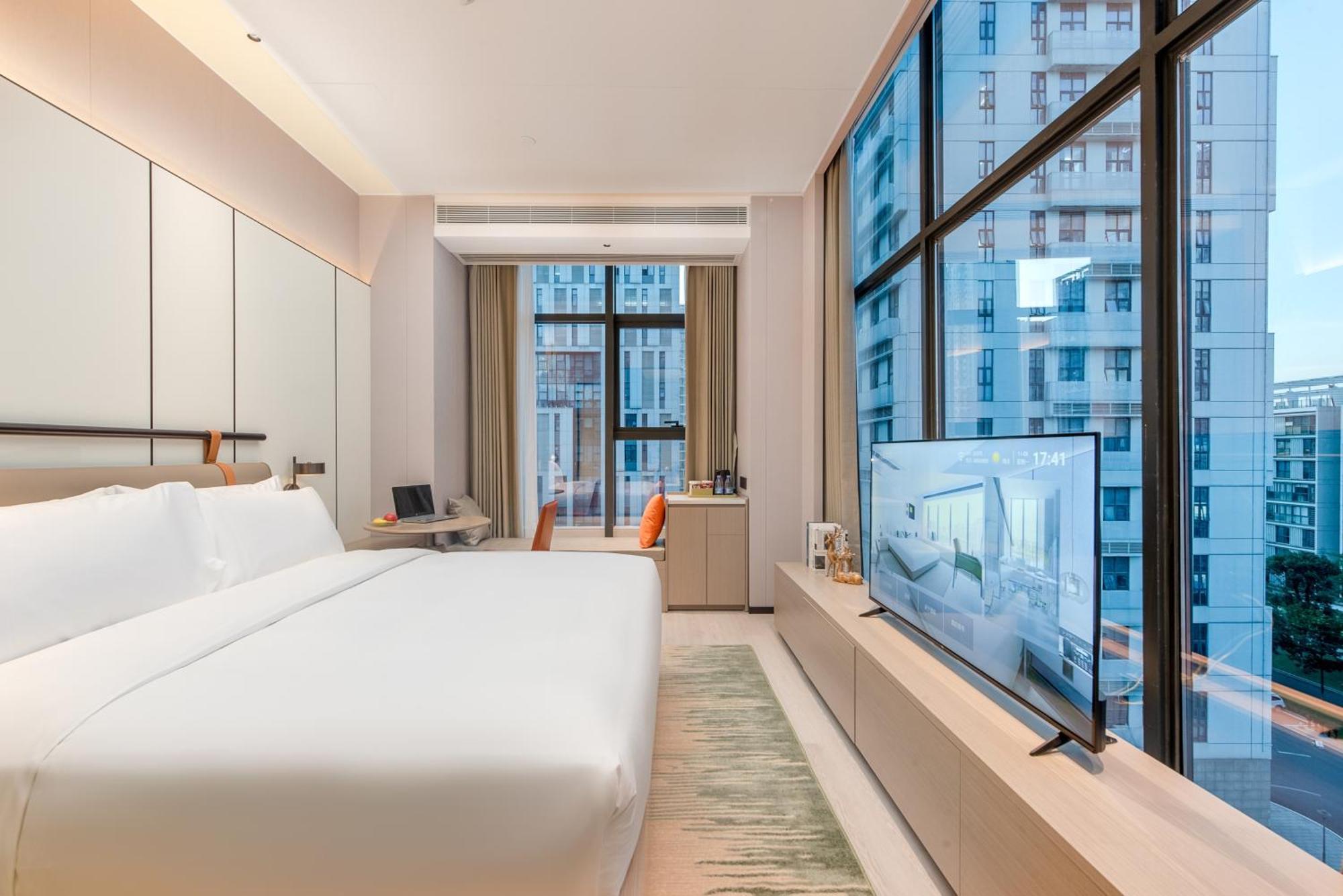 Oness Executive Hotel Guangzhou Huangpu Luogang - Free Shuttle Bus For Canton Fair Eksteriør billede