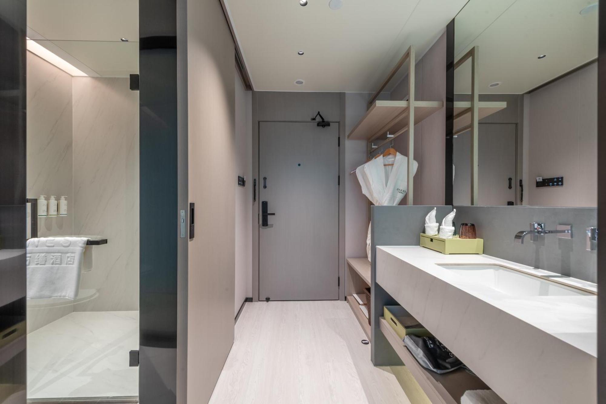 Oness Executive Hotel Guangzhou Huangpu Luogang - Free Shuttle Bus For Canton Fair Eksteriør billede