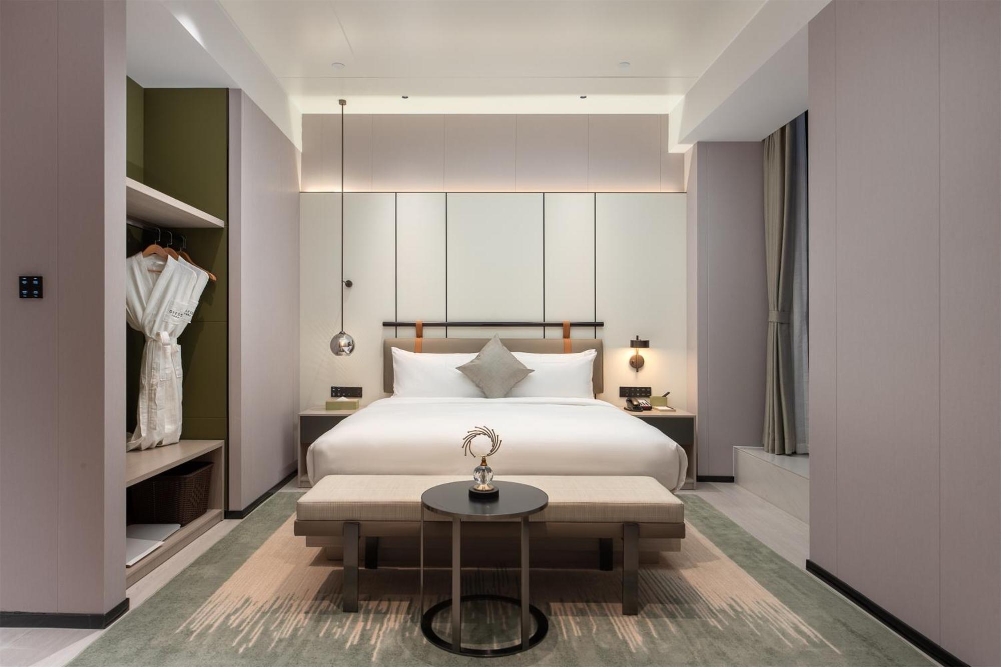 Oness Executive Hotel Guangzhou Huangpu Luogang - Free Shuttle Bus For Canton Fair Eksteriør billede
