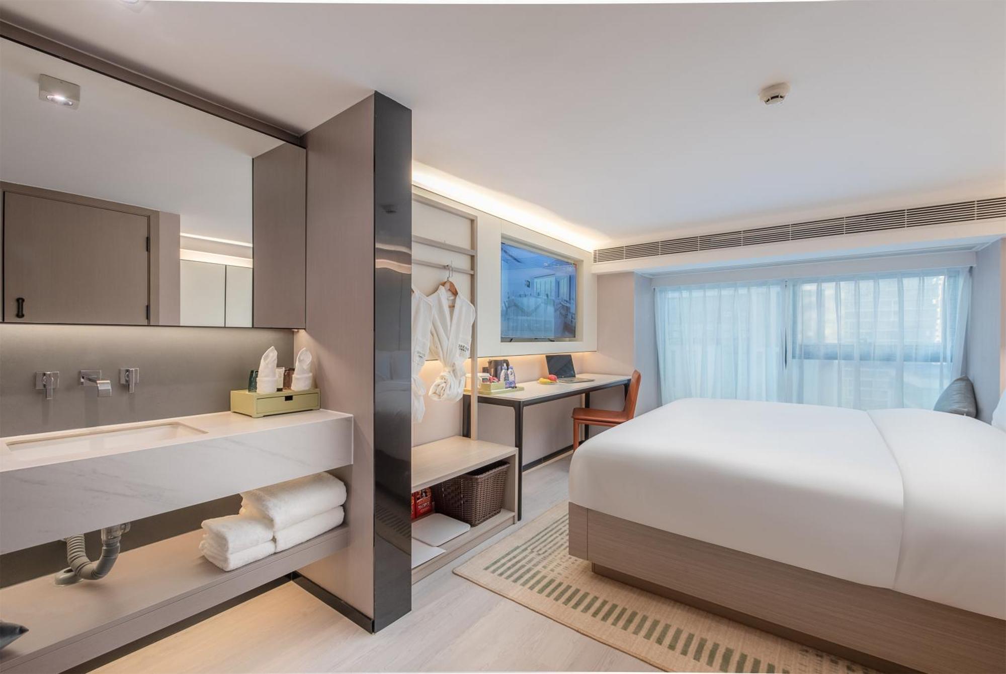Oness Executive Hotel Guangzhou Huangpu Luogang - Free Shuttle Bus For Canton Fair Eksteriør billede